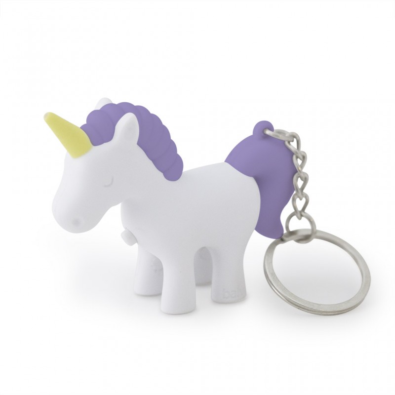 Portachiavi unicorno con effetto sonoro e luce led - UNICORN by BALVI