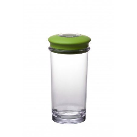 Contenitore ermetico medium coperchio verde o nero - STORAGE JAR by QUALY