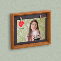Portafoto cornice da parete con mini mollette - NEBRASKA by BALVI 2