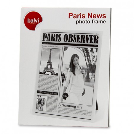 Portafoto come una copertina di giornale - PARIS OBSERVER by BALVI