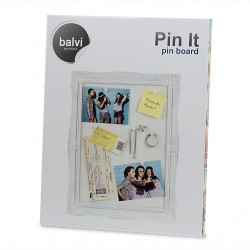Bacheca cornice con 10 pin per appunti o foto - BACHECA by BALVI 2