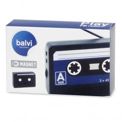 Radio magnetica a forma di cassetta musicale - RADIO PLAY by BALVI 2