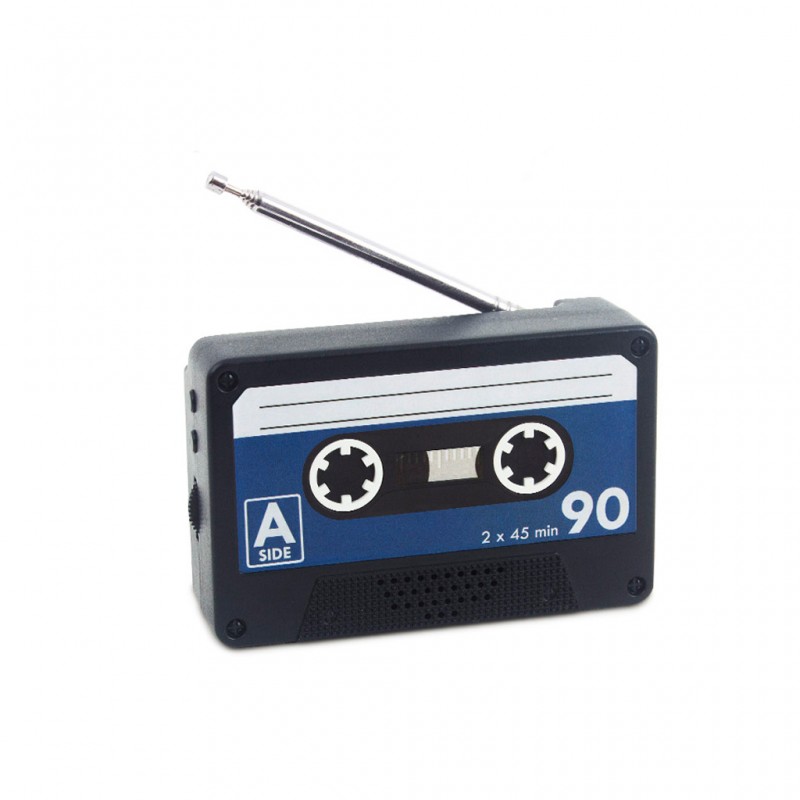 Radio magnetica a forma di cassetta musicale - RADIO PLAY by BALVI