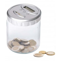 Salvadanaio barattolo con contasoldi - MONEY JAR by BALVI